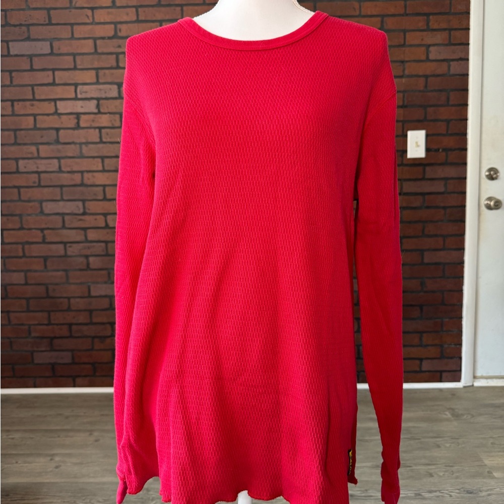 Ralph Lauren Polo Sport Genuine Workwear Red Long Sleeve Large‎